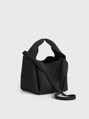 NWT Toteme Petite Satin Bucket Shoulder Bag Crossbody Top Handle
